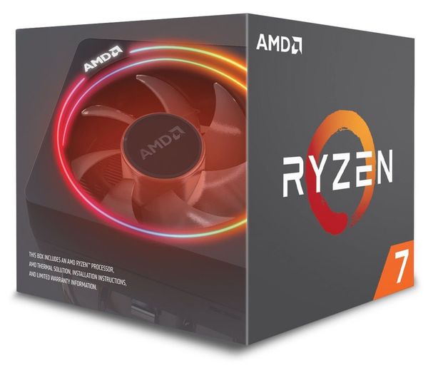 

AMD Ryzen 7 2700X 8-ядерный 20 МБ кэш-памяти 105 Вт с кулером Wraith Prism - черный