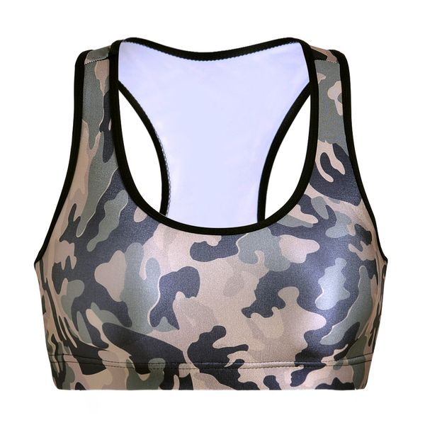

the new digital stamp no steel ring bra small vest stylish camouflage vests