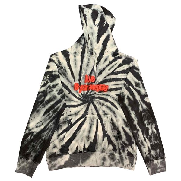 

men's hoodie ladies hoodie astronauts hip hop rapper with the same section magic tie dyed hooded sweater couple models 2019 new q4, Black