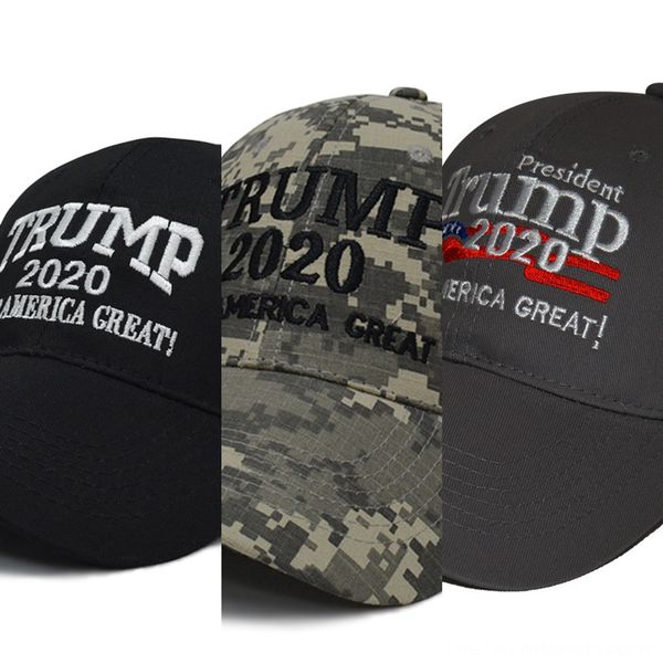 

2nmzn new 4 styles donald trump baseball hat starflag camouflage hat keep america great letter cap 3d embroidery 2020 adjustable snapback dh, Blue;gray