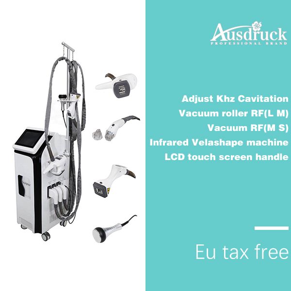 

2018 new velashape slimming machine with infrared light vacuum rf roller massage rf eye wrinkle removal