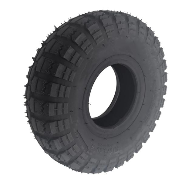 

4.10/3.50-4 410/350-4 atv quad go kart 47cc 49cc chunky 4.10-4 tire inner tube fit all models 3.50-4 4 inch tire-outer tyre