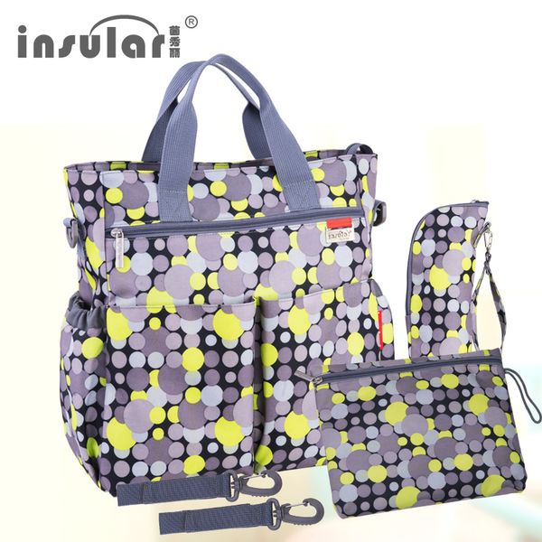 

fashion baby diaper bag multifunctional nappy bags waterproof mommy changing bag mummy stroller bag
