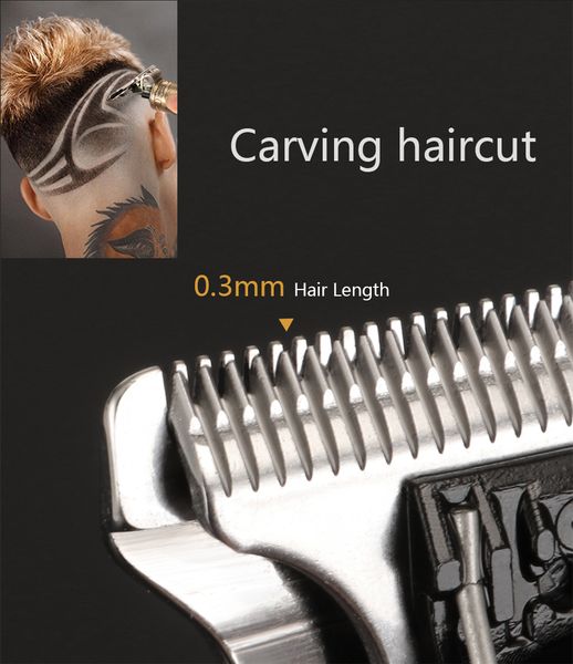 

2020 newst kemei baldheaded hair clipper hair trimmer heavy hitter cordless trimmer 5w powerful men 0mm hair cutting machine dropshipping bc