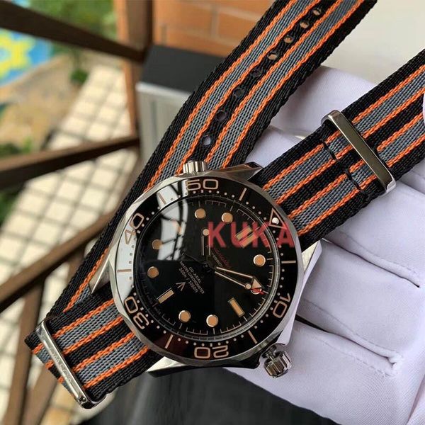 

Нет времени, чтобы умереть Роскошные мужские часы 007 Diver 300M часы пятидесятых Дизайнер стальной ленты наручные часы Limited Edition Skyfall Mens Master Джеймса Бонда