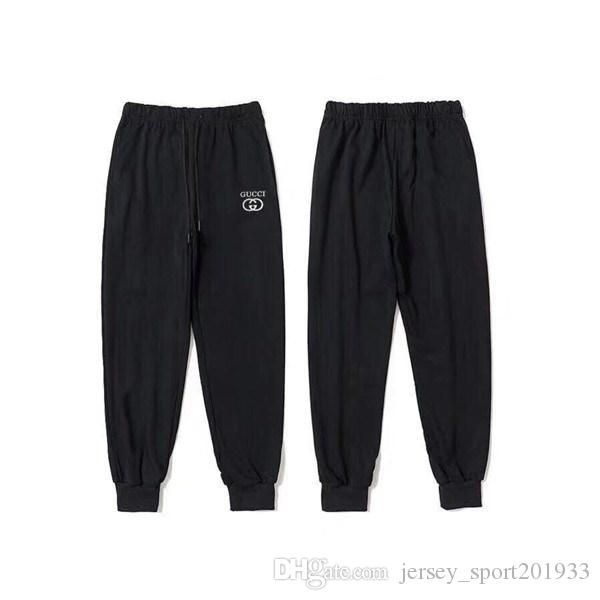 

19ss paris g letter reflect light long pants elastic waist track trousers men women fashion sport jogger sweatpants outdoor pants, Brown;gray