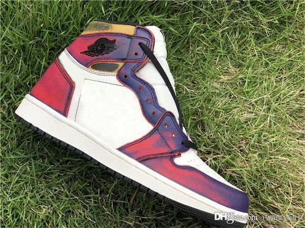 

2019 Authentic SB 1 High OG Court Purple Sail University Gold Black Lakers Chicago 14Jordan Men Basketball Shoes CD6578-507 Sneakers Sports