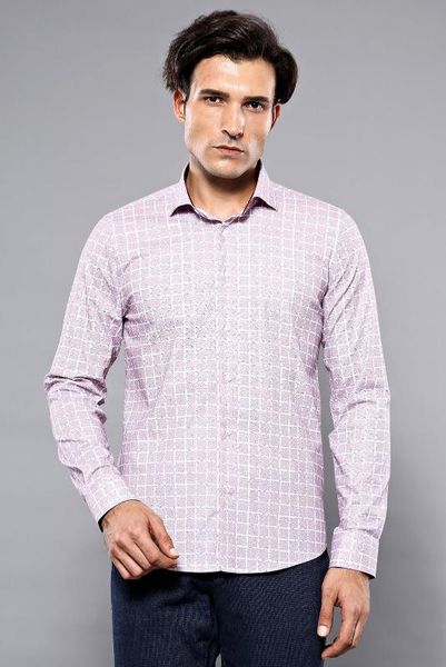 

площадь pattern clear burgundy с длинным рукавом мужская рубашка unimart магазин | wessi, White;black