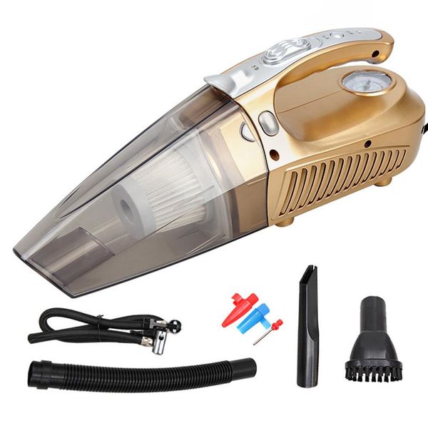 

new portable car vacuum cleaner 100w wet dry amphibious handheld cyclonic dust hand vacuum cleaner with led lights hand-held car