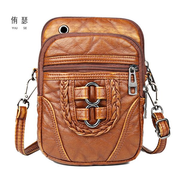 

tiky leather small shoulder messenger bags for women 2020 chain rivet lock crossbody bag female travel mini bags