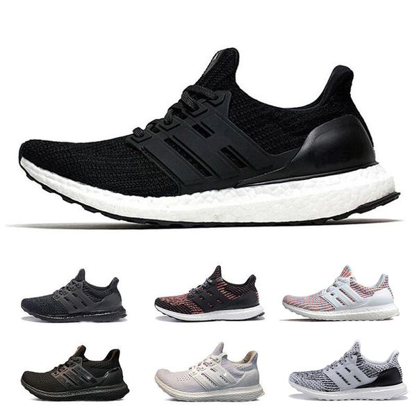 

top sale ультра 3,0 4,0 мужчины женщины кроссовки черный белый primeknit oreo cny синий серый мода кроссовки eur 36-45