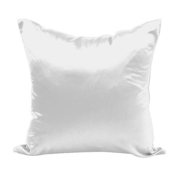 100 Satin Silk Queen Standard Size Pillowcases Square Fashion
