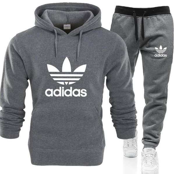 adidas hoodie tracksuit mens