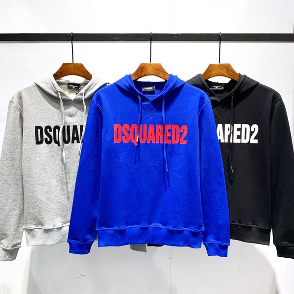 

18ss luxury men's clothing men's hooded sweatshirt men's ladies hoodie high street print hoodie pullover winter sweatshirt, Black