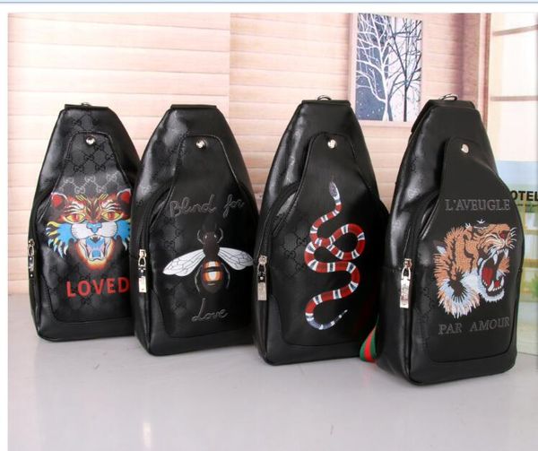 

Новый стиль мужской высококачественный тигровый бюстгальтер мужской косой квадратный мешок плеча камеры сумка пояс