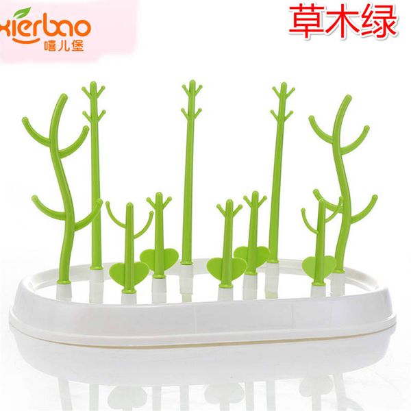 

practical bottle drying rack tree nipple draining rack removable bottle holder