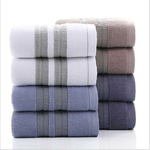 

100% cotton solid bath towel beach towel for adults fast drying soft 17 colors thick high absorbent antibacterial
