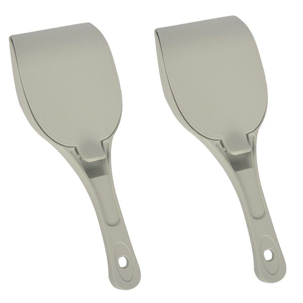 

2 pieces cat dog litter scoop waste scooper poop pet shovel cleaning tool