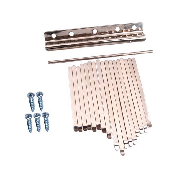 

steel keys for 17 note kalimba african mbira thumb piano finger percussion