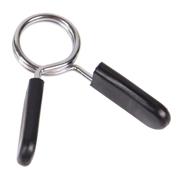 

gym barbell weight bar spring clamp, dumbbell lock steel collar clips adjuster