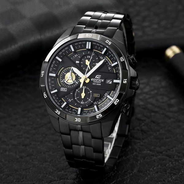 

EFR-556 Luxury watch mans 316L steel band sports watch 43.5mm Designer Japanese OS quartz Movement men Watch