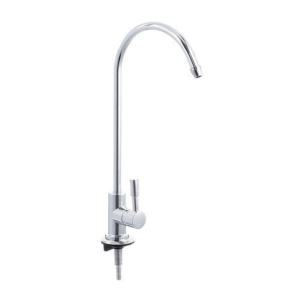 Acheter Robinet Filtre à Eau Chrome Plaqué 14 Pouce Connecter Tuyau Osmose Inverse Filtres Pièces Purificateur Directe Pot De Cuisine Cuisine Zj0186