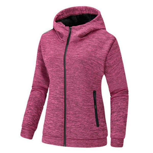 

осень и зима нового мужского свитер плюс бархат утолщенной женщины катионного соединения пальто с капюшоном на молнию пару ex, Black