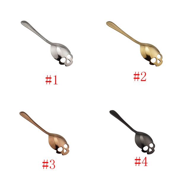 

coffee spoon creative hanging spoon stainless steel dessert coffee & tea stirring bend spoons dhl tc190321 200pcs