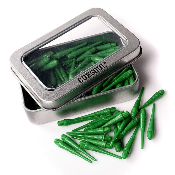 

cuesoul 100 pieces white soft tip points for soft tip darts