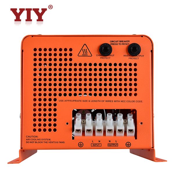 

yiy psw7-dc24v / 48v-5квт pure синусоидальный инвертор / зарядное устройство acdc обмен dc12v led lcd on inverter / battery charger / переда