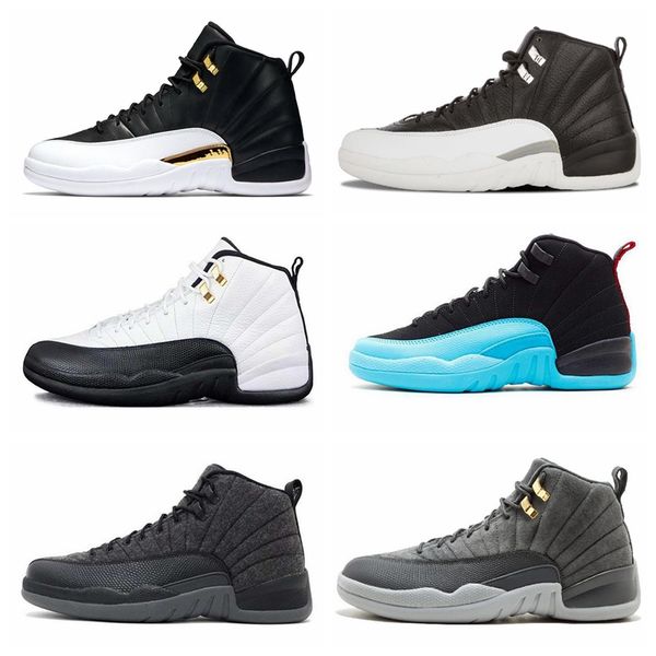 

12 12s ovo white gym red wntr the master basketball shoes men taxi flu game french blue cny sneakers