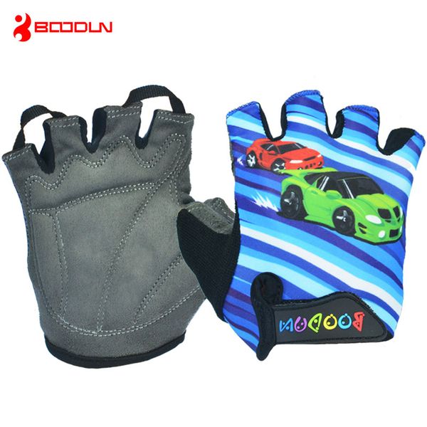 

boodun painting children gloves protect children palm antiskid gym gloves body building half finger fitness weight lifting glove