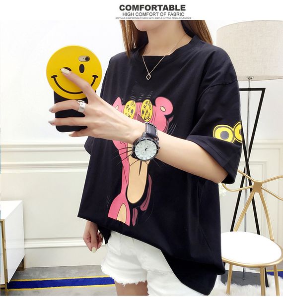 

2020 summer womens tee shirt fashioncasual summer short sleeve print t-shirt fashion stylish womens t shirt, White