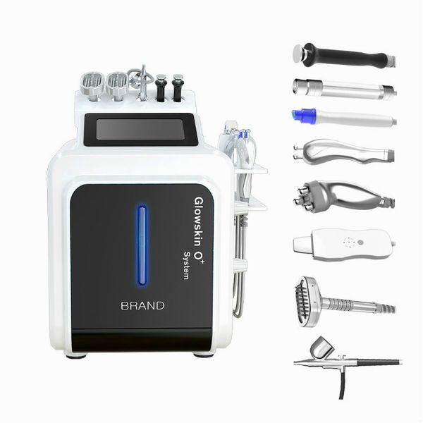 

8 in 1 diamond microdermabrasion crystal microdermabrasion facial collagen stimulation facial tightening facial care spa salon machine ce