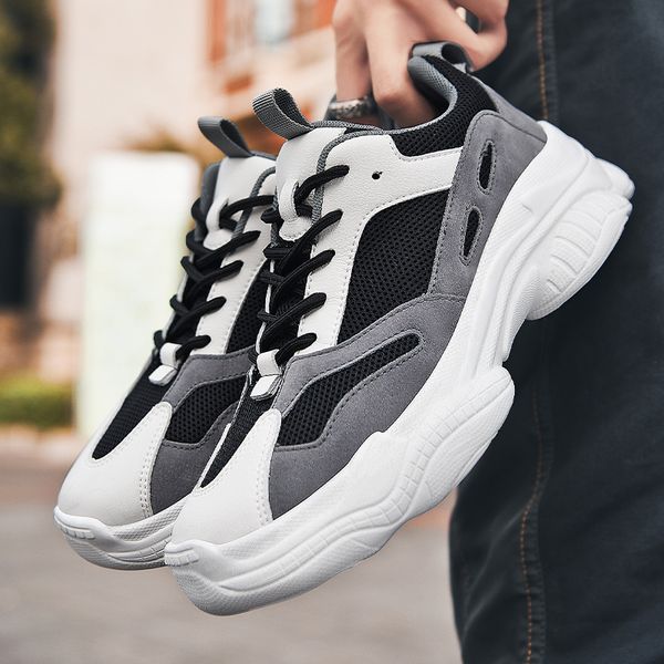 

Homemade brand high quality luxury running shoes for me women Leather Mesh Light weight casual shoes sport sneakers Made in China size 39-44