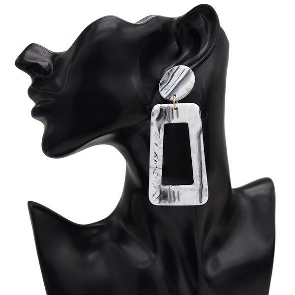 

stylish bohemian long tassel earrings and trendy ladies' alloy earrings women jewelry gif, Silver