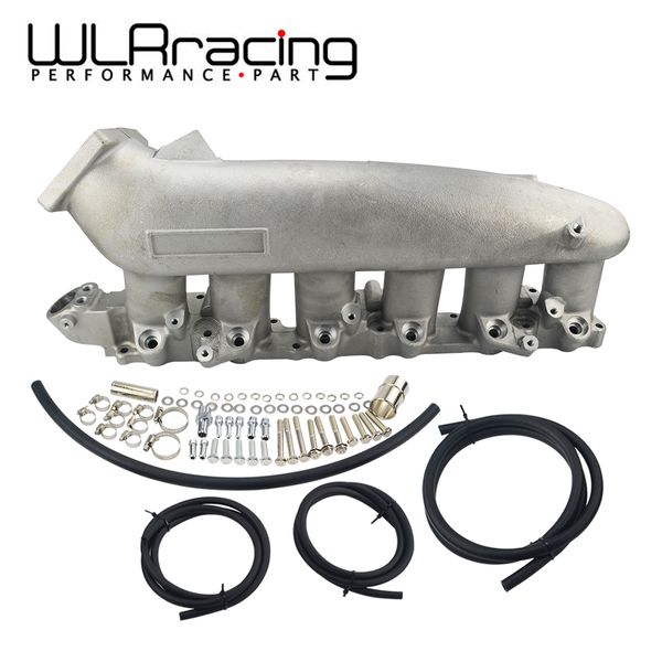 

wlr racing - литая алюминиевая intake коллектор для 240sx rb25det rb25 skyline r32 r33 r34 1989- 1998 wlr-im32sl