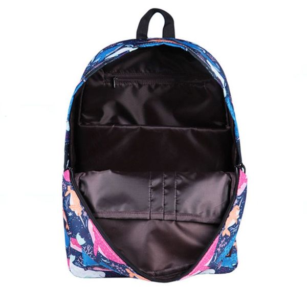 

animal printed backpack fashion travel daypack college school bookbag teenager rucksack u50c