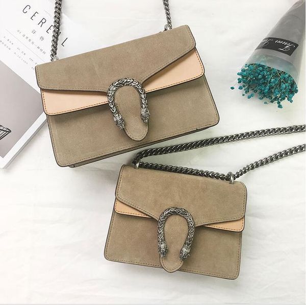 

2018 de igner women handbag cro body mini houlder bag tote handbag 6 color chain trap handbag with tag wallet with original box