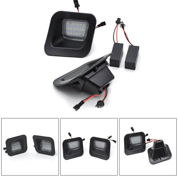 

1 pair car license plate light led plug and play for dodge 1500 2500 3500 car styling