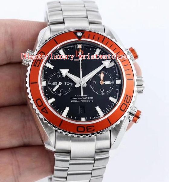 

wristwatches om factory cal.9300 movement 232.30.46.51.01.002 45.5mm stainless eta transparent automatic mechanical mens watch watches, Slivery;brown