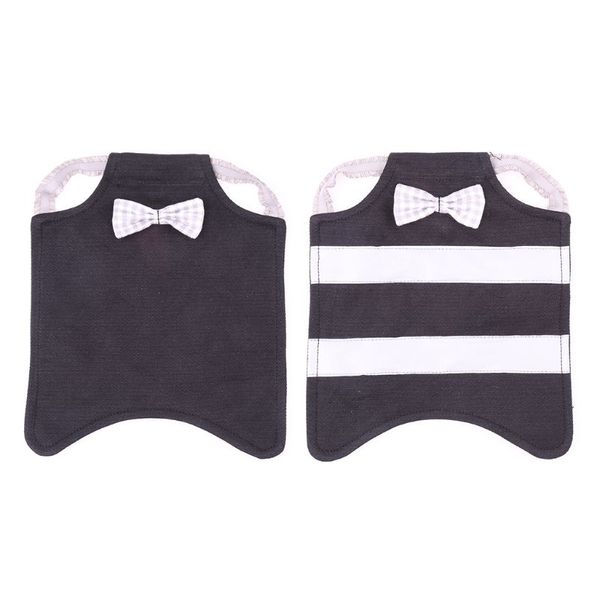 

black / reflective poultry hen chicken saddle apron feather back protection anchor jacket