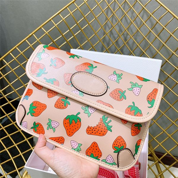 

women designer shoulder bag crossbody waist bag strawberry fashion //cfy20040311