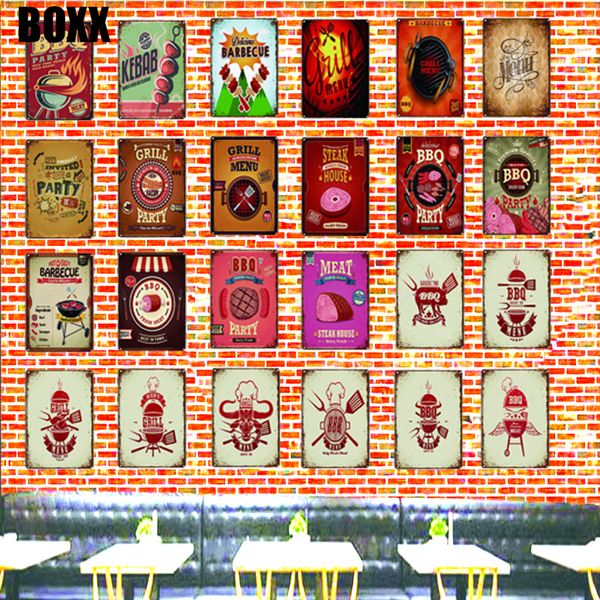 

tin signs metal plate wall pub kitchen restaurant home art decor vintage poster cuadros cave pub home decor