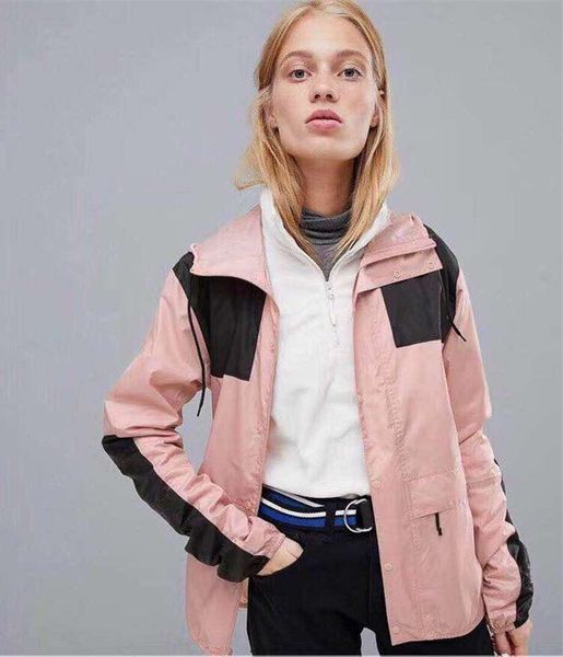 

faces designer womens jacket fashion panelled zipper slim coat womens casual active outerwear, Black;brown