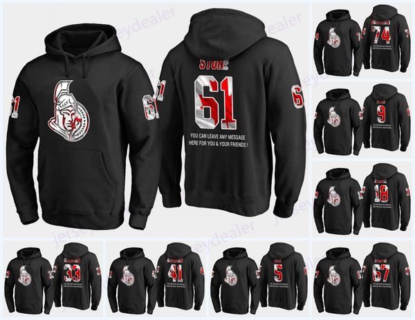 

Custom Mens Ottawa Senators USA Flag Black Hoodie Jerseys 95 Matt Duchene 89 Mikkel Boedker 9 Bobby Ryan 61 Mark Stone Hoodies Sweatshirts