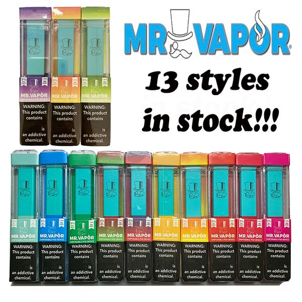 

Top MR VAPOR Одноразовые устройства пустой Pod Starter Kit 280mAh Аккумулятор 10styles Vape Pen против биди палочке эон шикарно vgod Стиг