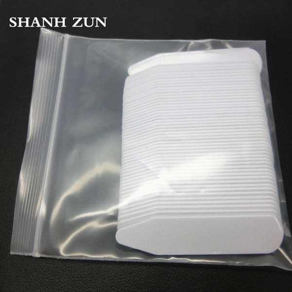 

shanh zun hard plastic white collar stays bones stiffeners for mens dress shirt, 5 sizes quantity average, Silver;golden