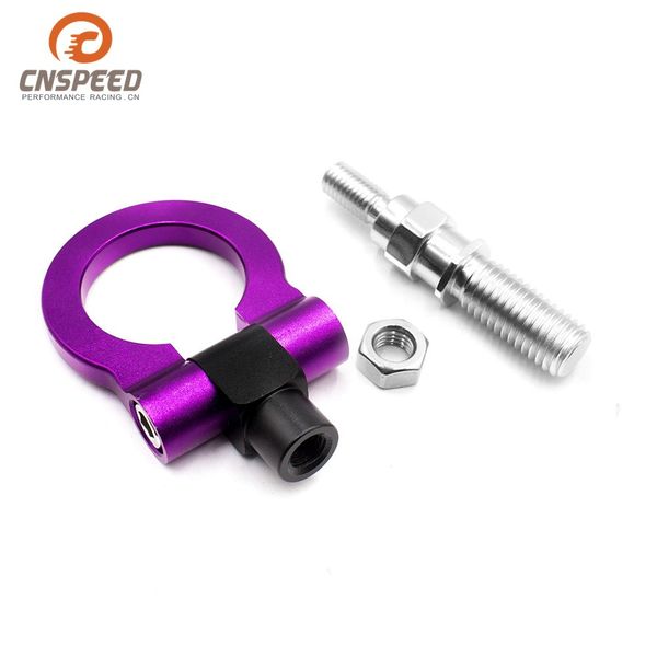 

car modified front bumper trailer hook japanese car-shaped universal circle small trailer hook