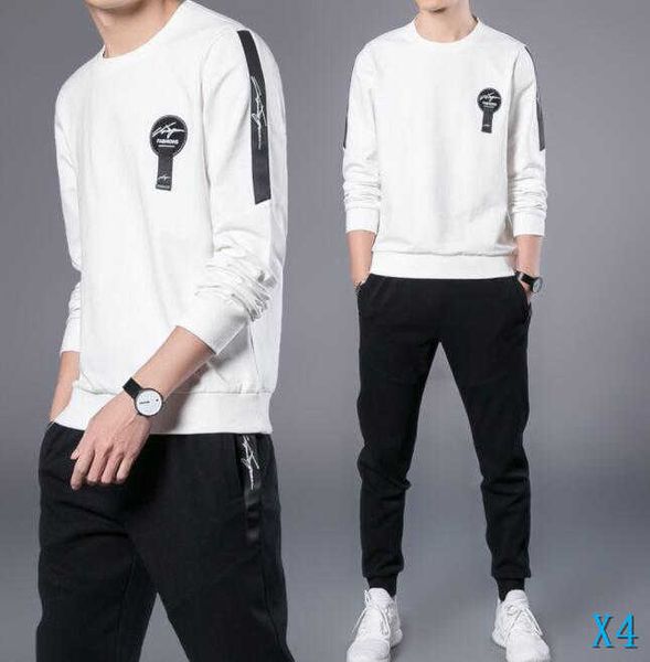 

new arrival mens tracksuits luxury designer tracksuit for mens track suits spring pullover long sleeve men suits clothing 3 colors -4xlx4, Gray